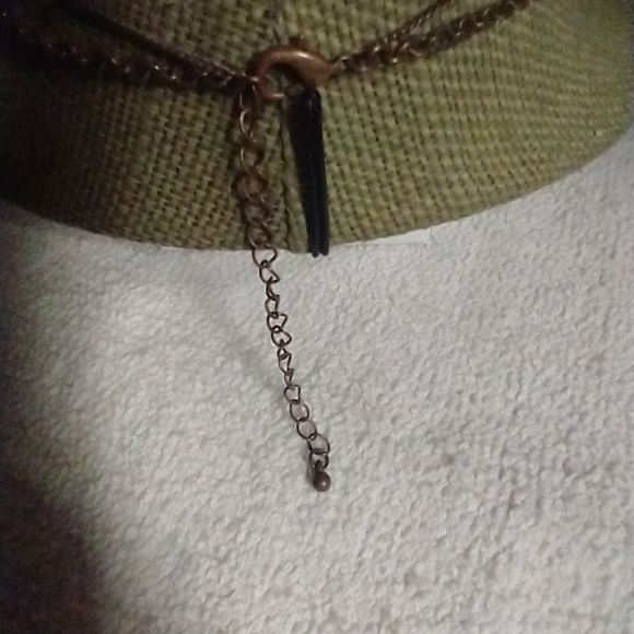 Vintage Bronze Geometric Necklace BUNDLE! 3 for $15 or 4 for $20 - Picture 4 of 5